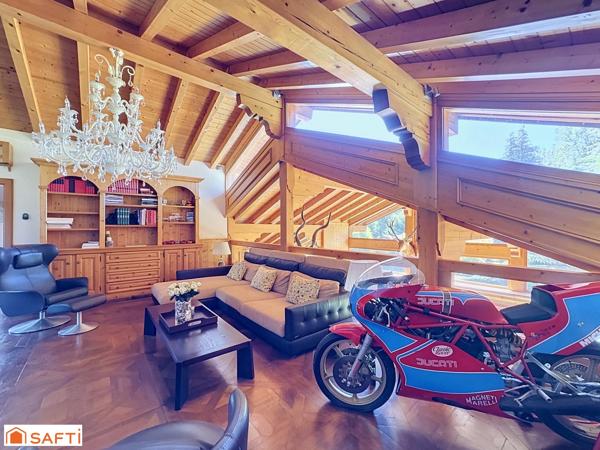 Une propriété unique aux portes de Megève