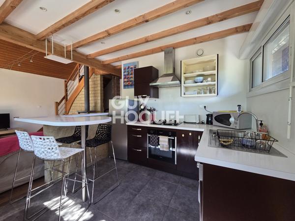 Sébazac-Concourès - Maison bois avec jardin meublée et équipée à louer de 4 pièces 82 m²