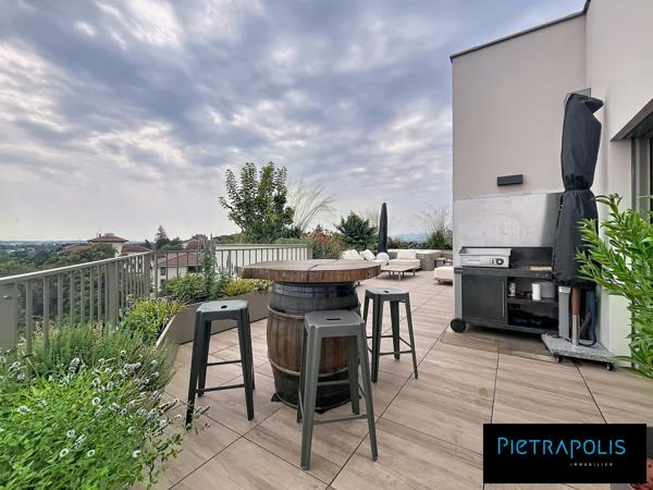 DARDILLY CENTRE – APPARTEMENT D'EXCEPTION & TERRASSE PANORAMIQUE DE 85 m²