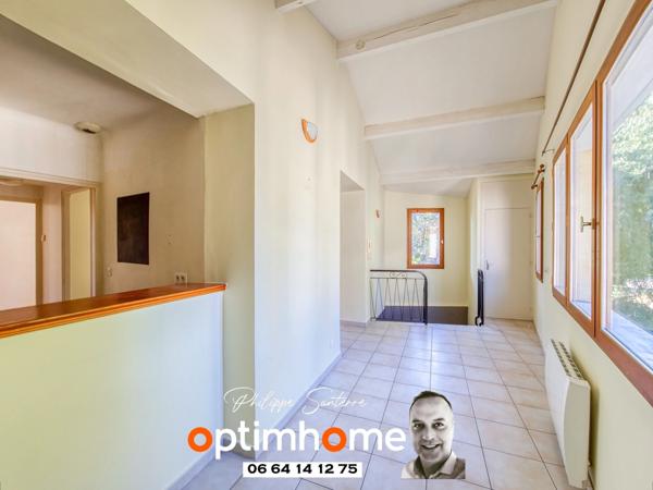 Grand ensemble immobilier 2 Maisons mitoyennes : Grande Maison Bourgeoise de 1805 avec jardin et piscine + Maison de Village avec double garage– Centre Nîmes Saint-Césaire