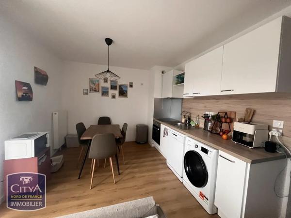 Appartement à louer 4 pièces 44.16m² Marcq-en-Barœul (59700)