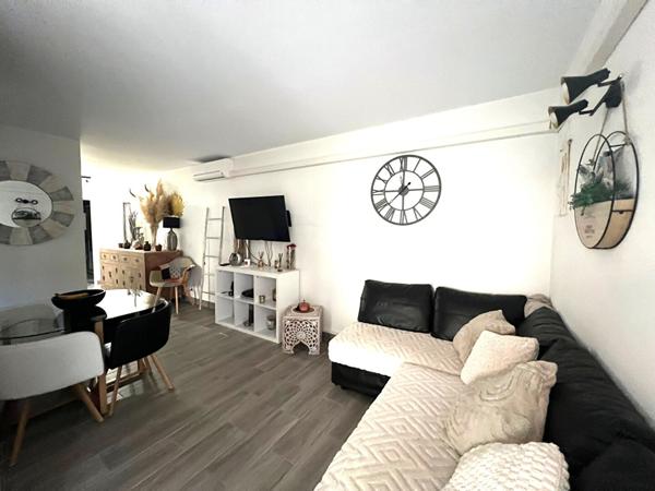 CAGNES SUR MER HIPPODROME Bord de mer 3P Rénové Belle Terrasse Parking