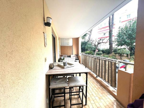 CAGNES SUR MER HIPPODROME Bord de mer 3P Rénové Belle Terrasse Parking