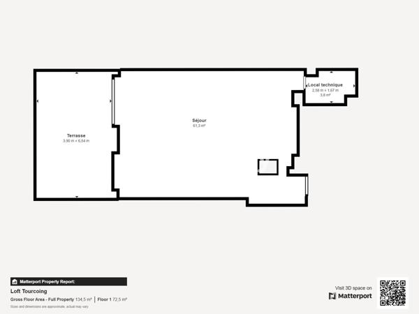 Appartement 4 pièces - 190 m²