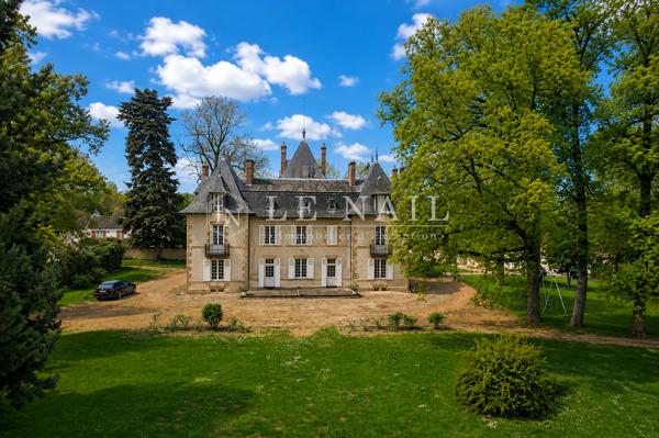 Château du XIXe siècle avec gîtes en Bourbonnais