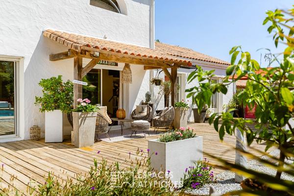 Villa familiale avec piscine à 10 minutes des plages