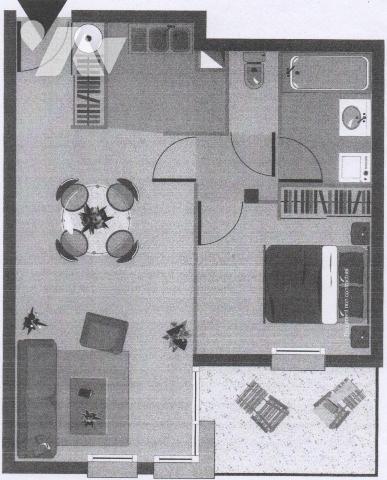 WAMBRECHIES Type 2 avec balcon et une place de parking