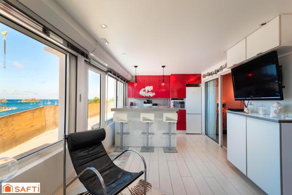 Appartement T3 avec vue sur la baie de Gustavia