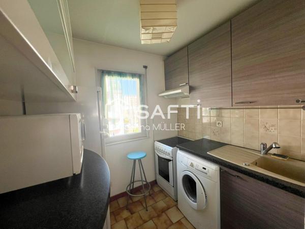 À VENDRE – APPARTEMENT T2 AVEC GARAGE – SAINT-LOUIS