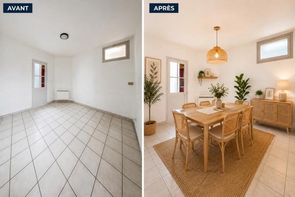 PUYOO (64) – Maison 3 chambres -  local commercial loué, atelier et dépendances - jardin