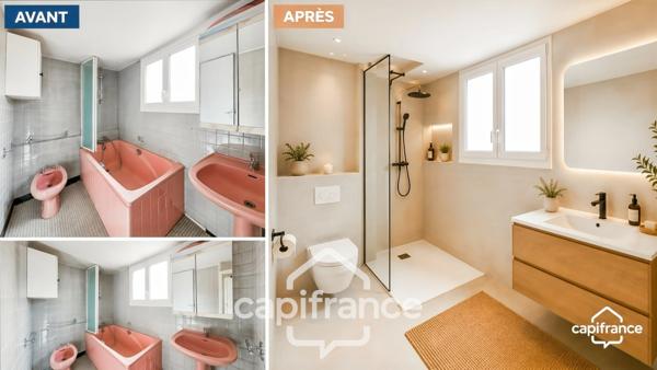 PUYOO (64) – Maison 3 chambres -  local commercial loué, atelier et dépendances - jardin