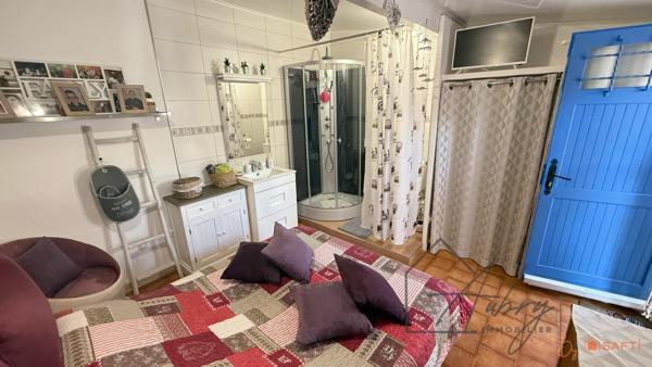 Maison 4 pièces, 3 chambres, avec piscine.