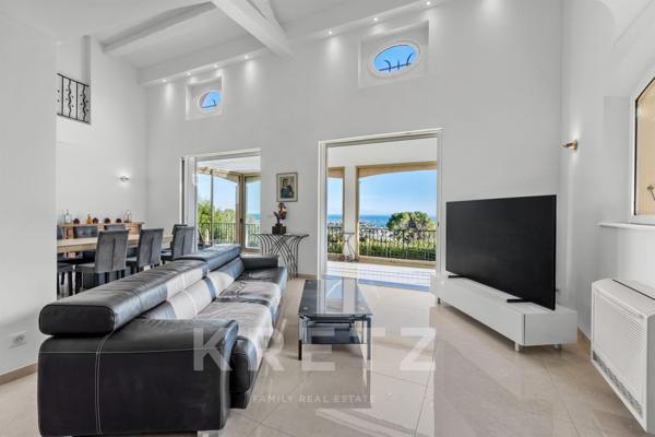 VILLA VUE MER SUR LE CAP D'ANTIBES