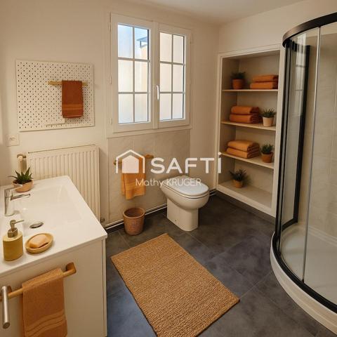 Maison 75m² avec garage, terrasse et 2 chambres