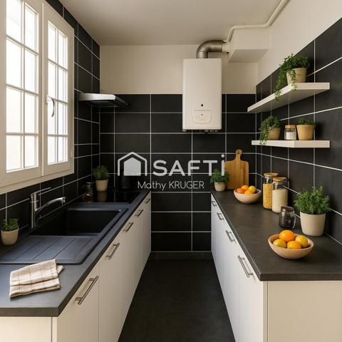 Maison 75m² avec garage, terrasse et 2 chambres