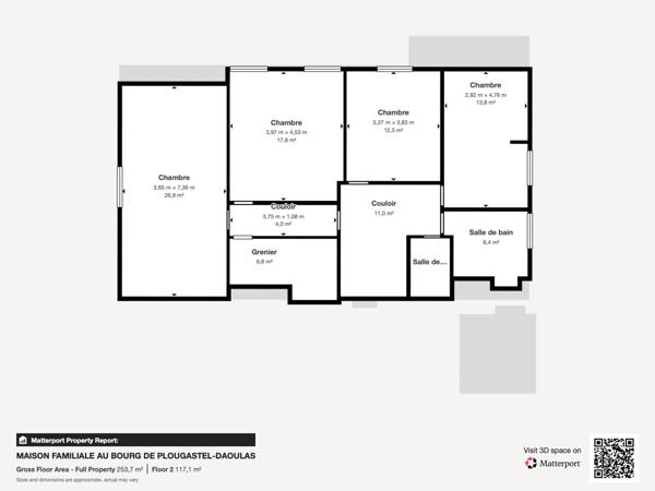 Plougastel-Daoulas (29470) RARE – MAISON FAMILIALE DE CARACTÈRE AU CŒUR DU BOURG DE PLOUGASTEL