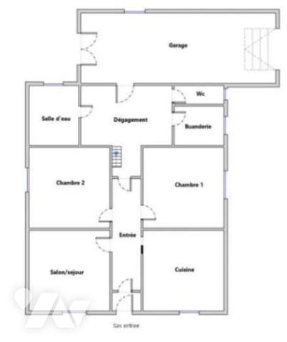 Maison d'habitation de plain-pied proche commerces à BEGARD