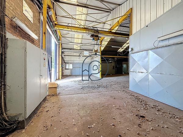 Dunkerque Fort-Mardyck – Entrepôt indépendant 378 m² sur terrain privatif 2 000 m² avec potentiel d'extension – À vendre