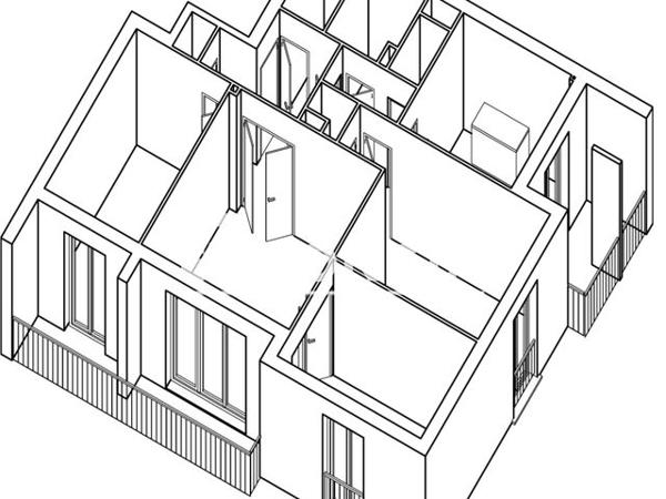 Location Appartement 4 pièces 74.89 m² - 322, 324, 326, 328, 330, 332 AVENUE PIERRE BROSSOLETTE Bourg Saint Andeol 07700