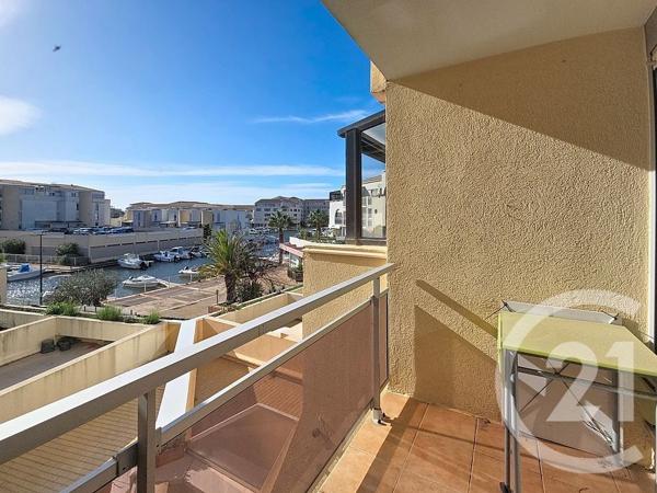 Appartement Studio Cabine à vendre  1 pièce - 19 m2 SETE - 34