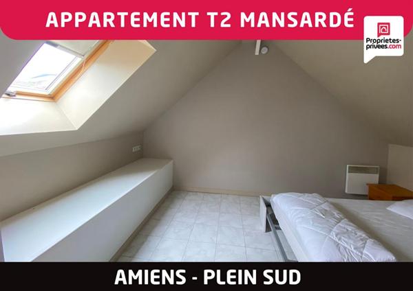 Appartement 2 pièces mansardé
