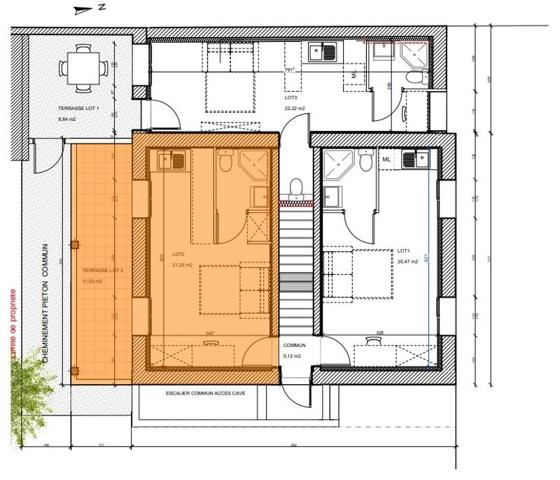Appartement à vendre |  Vénissieux |  1 pièce | 22 m²