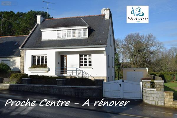 Maison à vendre à Trégunc dans le Finistère (29910), ref : MAIS/1066   
Proximité CENTRE