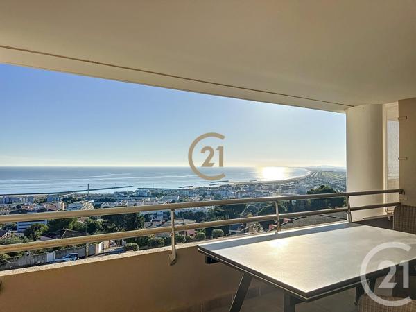 Appartement F3 à vendre  3 pièces - 59,13 m2 SETE - 34