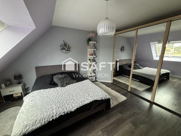 Maison familiale lumineuse avec suite parentale, jardin et garage – Tram-train à 5 min