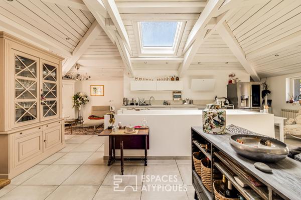 Maison avec piscine et restanques – Vue sur Notre-Dame – Roucas Blanc