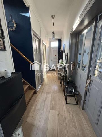 Maison de caractère individuelle rénovée à hesdin au coeur des 7 vallées