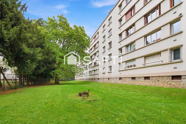 THIAIS – Grand F3 avec cave dans résidence arborée