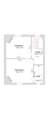 Maison à vendre 3 pièces 79 m² Les Pavillons-sous-Bois