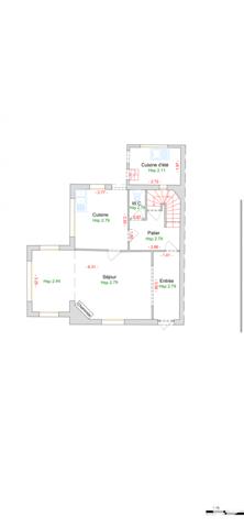 Maison à vendre 3 pièces 79 m² Les Pavillons-sous-Bois