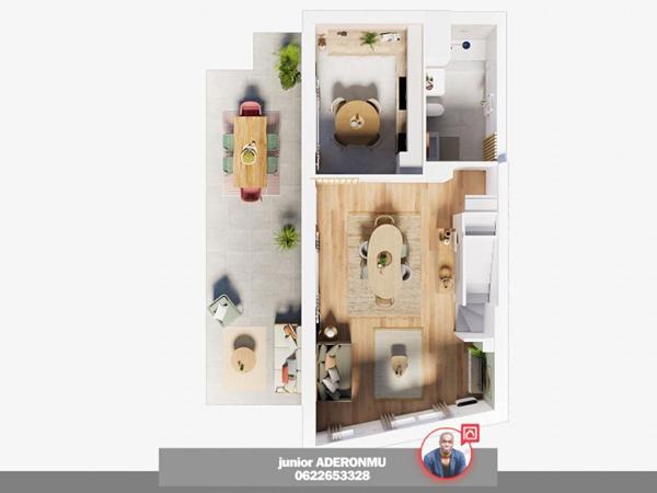 Appartement L Ile Saint Denis 5 pièce(s) 132.7 m2