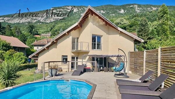 Maison d'env.157m2 habitable avec jardin et piscine à vendre à Serrières-en-Chautagne (73)