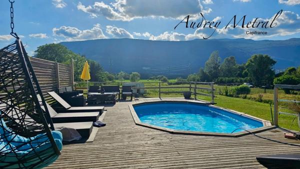 Maison d'env.157m2 habitable avec jardin et piscine à vendre à Serrières-en-Chautagne (73)