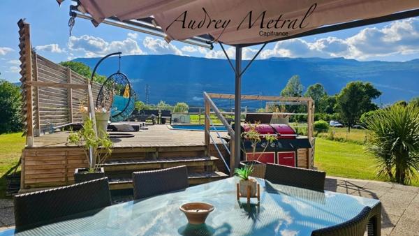 Maison d'env.157m2 habitable avec jardin et piscine à vendre à Serrières-en-Chautagne (73)