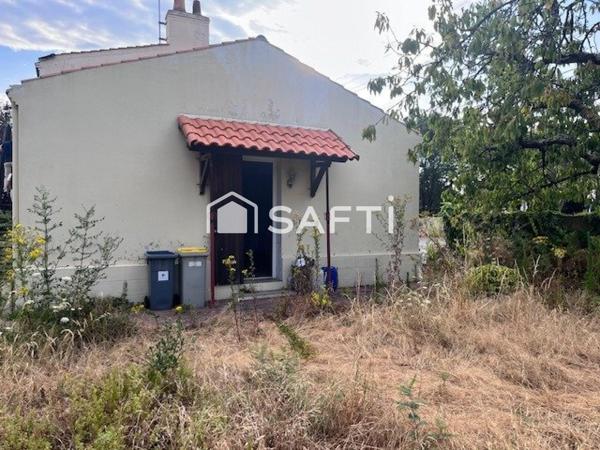 Rezé - Maison à rénové 34 m² sur une parcelle de 225 m²