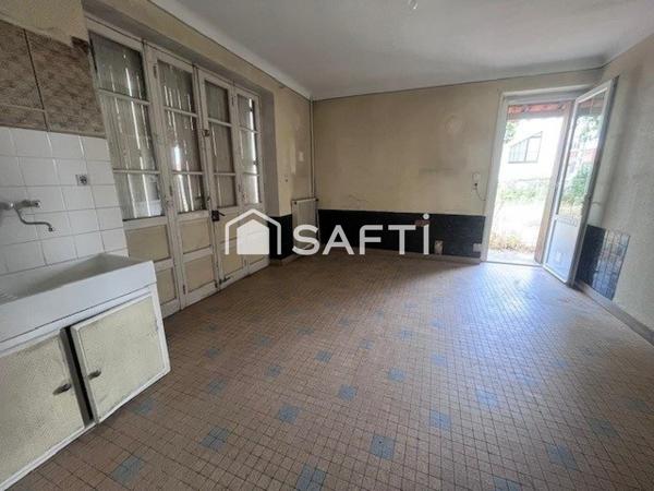 Rezé - Maison à rénové 34 m² sur une parcelle de 225 m²