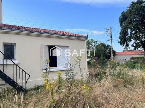 Rezé - Maison à rénové 34 m² sur une parcelle de 225 m²