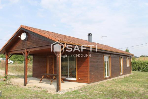 Charmante maison ossature bois de 88m2 - Terrain de 1493m2