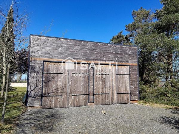 Maison + chalet habitable