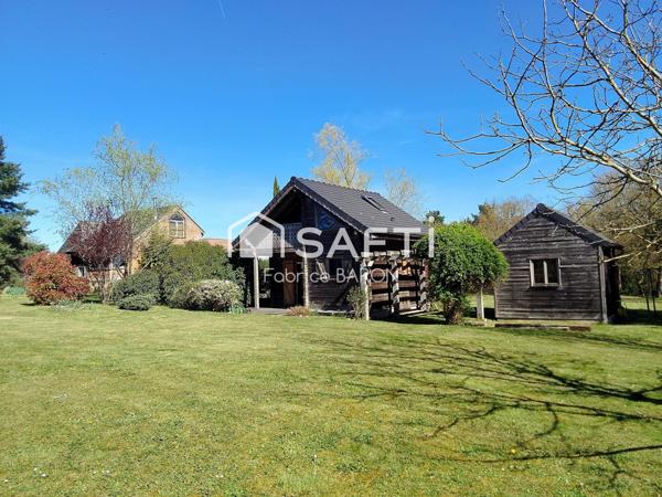 Maison + chalet habitable