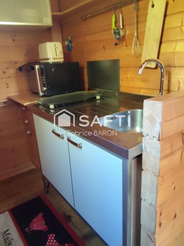 Maison + chalet habitable