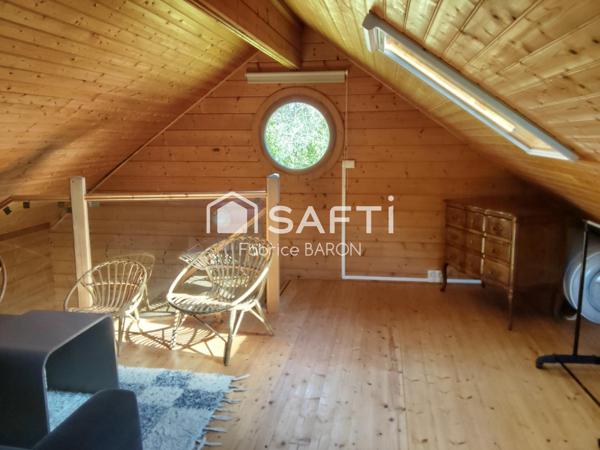 Maison + chalet habitable