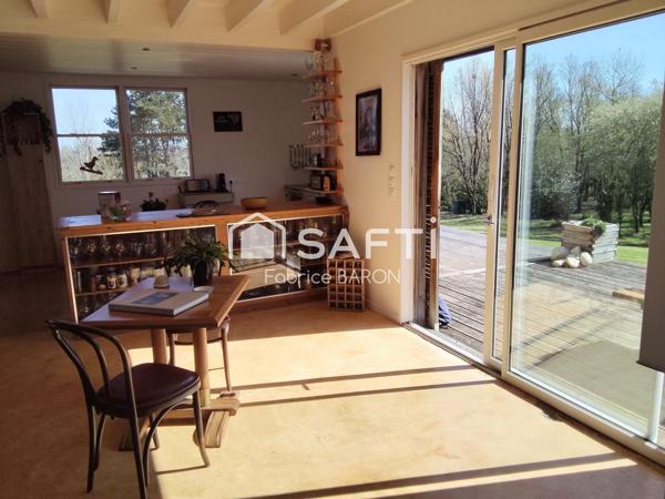 Maison + chalet habitable