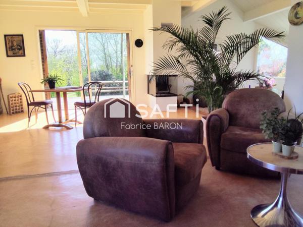 Maison + chalet habitable