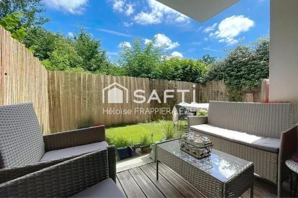 Appartement T2 avec jardin à Cenon – Résidence récente de 2012