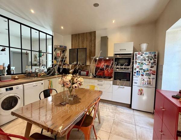 Maison Ribaute-les-Tavernes 90 m², 3 chambres, jardin 800 m²,  pompe à chaleur